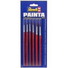 Rojo Accesorios de pintura Revell Painta Standard Brushes 6pcs