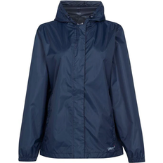 Gelert Packaway Waterproof Jacket Ladies - Navy