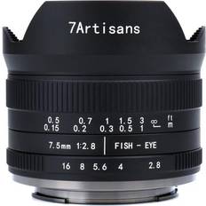 Ƒ/16 Lenzen 7artisans 7.5mm f/2.8 Mark II Fisheye Lens