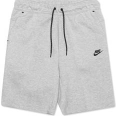 Klær NIKE Sportswear Tech Fleece Shorts - Dark Grey Heather/Black