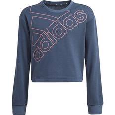 adidas Essentials Logo Sweatshirt - Crew Navy/Hazy Rose