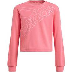 Viscose Sweatshirts Children's Clothing adidas Essentials Logo Sweatshirt - Hazy Rose/Light Pink