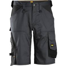 Snickers Workwear AllroundWork Stretch Shorts - Steel Grey/Black