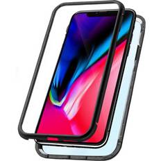 Ksix Coque magnétique noire pour iPhone XS Max