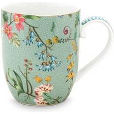 PiP Studio Koppar & Muggar PiP Studio Jolie Flowers Mugg 14.5cl