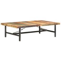 vidaXL Solid Recycled Coffee Table 90x142cm