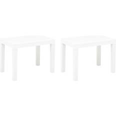 Gris Bancs de Jardin vidaXL 48780 2 pack Banc de Jardin