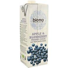 Blueberry Juice & Fruit Drinks Biona Organic Apple & Blueberry Juice 100cl