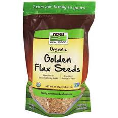 Now Foods Organic Golden Flax Seeds 454g