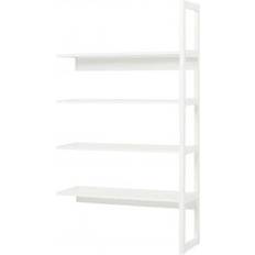 HoppeKids Storey Reol 1/2 Sektion m. 4 Hylder 100 cm