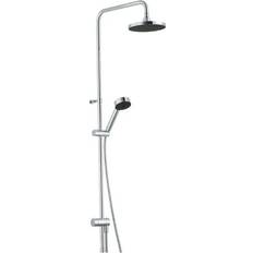 Utan blandare - Väggmonterad Takduschset Mora MMIX Shower System S5 (8180933) Krom