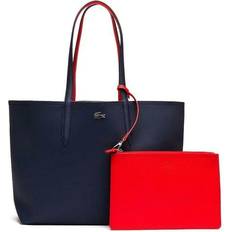 Anna Reversible Bicolour Tote Bag - Marine Rouge