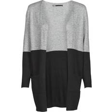 Only Cardigan col en v gris Anthracite