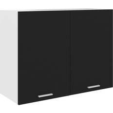 VidaXL Schwarz Wandschränke vidaXL 801277 Wandschrank 80x60cm