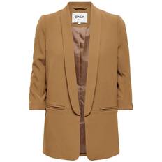 Women Blazers Only Elly Blazer - Brown/Toasted Coconut