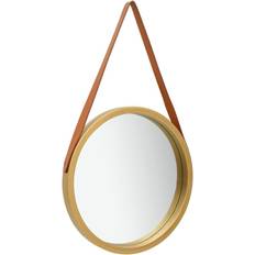 Brun Vægspejle vidaXL 320361 Vægspejl 40cm