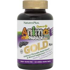 Animal parade multivitamin Nature's Plus Animal Parade Gold Multivitamin Grape 120 Stk.