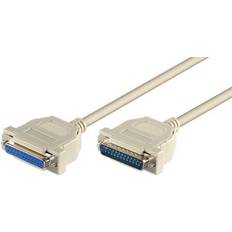 MicroConnect DB25-DB25 M-F 10m