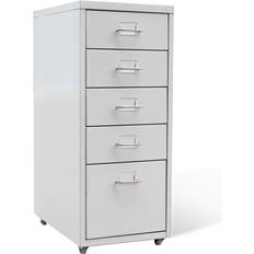 Casters Storage Cabinets vidaXL - Storage Cabinet 28x68.5cm