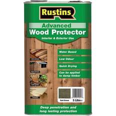 Rustins Advanced Wood Preserver Wood Protection Brown 5L