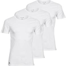 Lacoste t shirt Lacoste Lounge Slim T-shirts 3-pack - White