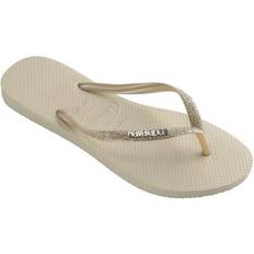 Beige Infradito Havaianas Slim Glitter II - Beige