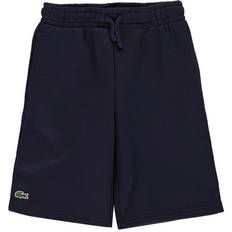 Lacoste fleece shorts Lacoste Boys' Sport Tennis Cotton Fleece Shorts - Navy Blue