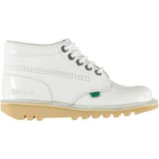 Senza lacci Stivaletti in Pizzo Kickers Kick Hi Classic W - White