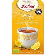 Regaliz Tés Yogi Tea Lemon Detox 30.6g 17pcs