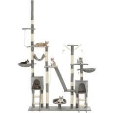 vidaXL 170617 Cat Tree with Claw Pillar