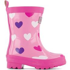 Hearts Rain Boots - Pink