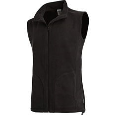 Stedman Fleece Vest - Black Opal