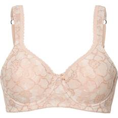 Swegmark Lace Shape Soft Wired Bra - Cream