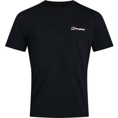 Men - XL T-shirts Berghaus Organic Classic Logo T-shirt - Black