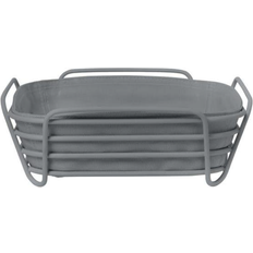 Gray Bread Baskets Blomus Delara Steel Powder-Coated Bread Basket