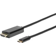 Usb c til hdmi 3 meter MicroConnect USB C-HDMI 3.1 3m