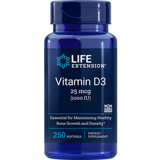 Life Extension Vitamin D3 1000iu 250 pcs