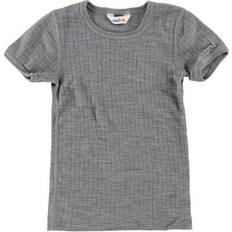 Joha Wool T-shirt - Grey Melange (76343-122-15110)