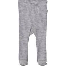 Ull Bukser Joha Footed Leggings - Light Gray (21663-122-15110)