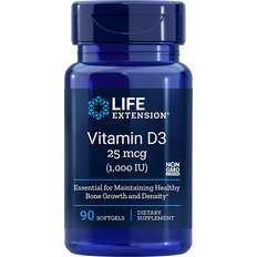 Life Extension Vitamin D3 1000iu 90 st