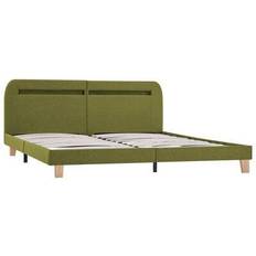 MDF Bettrahmen vidaXL Bed Frame with LED 22.5cm Bettrahmen