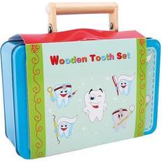 MaMaMeMo Lægesæt MaMaMeMo Wooden Tooth Set