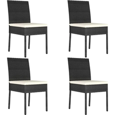 vidaXL 315107 4-pack Silla de jardín para comedor