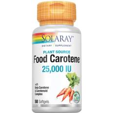 Solaray Food Carotene 25,000 IU 50 pcs