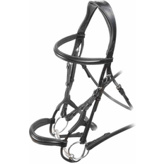 X-Full Bridles Shires Velociti Rolled Padded Cavesson Bridle