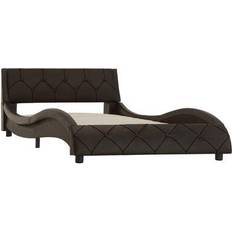 vidaXL Artificial Leather 57cm Sengeramme 90x200cm