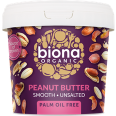 Eurooppa Makeat ja suolaiset levitteet Biona Organic Peanut Butter Smooth 1000g