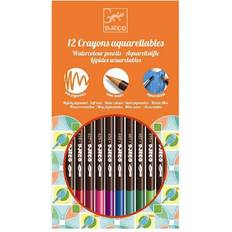 Djeco Plumas Djeco Watercolour Pencils 12pcs