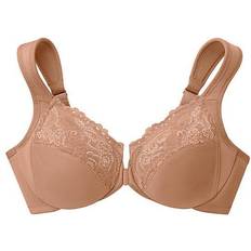 Wonderwire Front Close Bra - Cappuccino