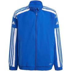 Adidas L Outerwear Adidas Squadra 21 Presentation Jacket Kids - Royal Blue/White